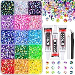5200Pcs Resin Jelly Rhinestones for