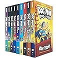 Dog Man Series 9 Books Collection Set (Dog Man, Unleashed, A Tale of Two Kitties, Dog Man and Cat Kid, Lord of the Fleas, Brawl of the Wild, For Whom the Ball Rolls, Fetch-22, Grime and Punishment)