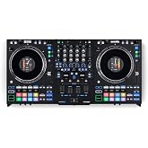 RANE PERFORMER 4-Channel DJ Controller | Motorized DJ Mixer, 4-Decks, 7" Platters, Displays, Precision Feel Faders, Stem Split, Advanced FX, Serato DJ Pro Included
