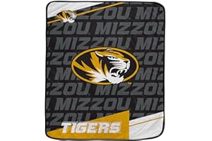 PEGASUS SPORTS NCAA Diagonal Ghost Ultra Soft Blanket