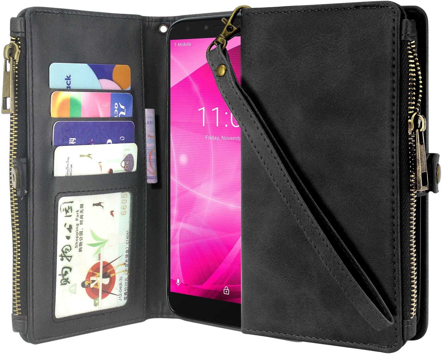 Best Lg Android Wallet Case With Zipper Wallet