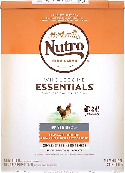 nutro grain free senior dog food