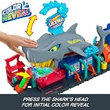 Hot Wheels Lets Race Netflix City Toy Car Track Set Ultra Shark Car Wash view 3
