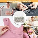 SenZee Sewing Pins 1000 Pcs Stainless Steel 1in Dressmaking Straight Head view 7