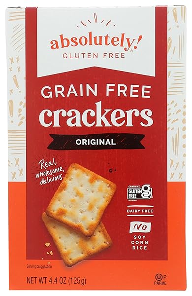 ABSOLUTELY GLUTEN FREE CRACKERS, ORIGINAL 4.4-OUNCE