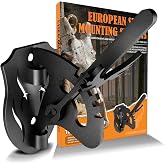 European Deer Skull Mount Hanger, Upgraded Adjustable Euro Deer Skull Mount for Hanging and Displaying Taxidermy Deer Euro Mounts & Other Skulls