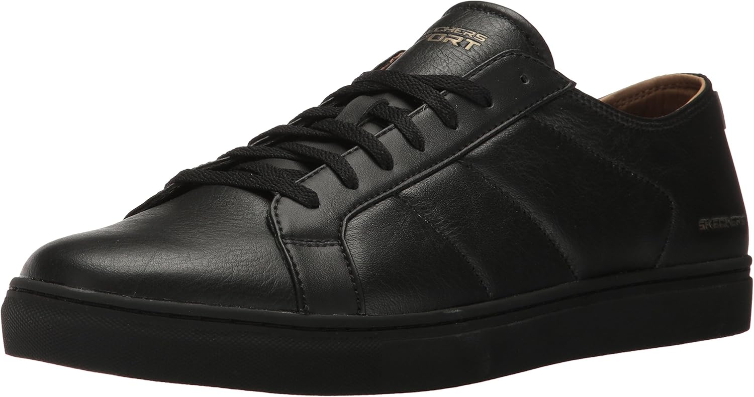 Skechers Herren Venicet Sneaker, Schwarz (Black), 45 EU Amazon.de Schuhe & Handtaschen