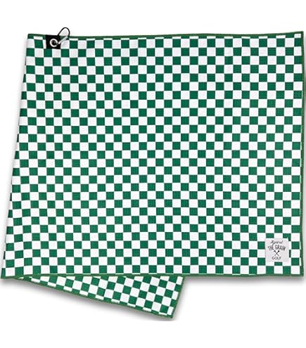 TaylorMade Golf Logo Microfiber CART Towel, Black, 15