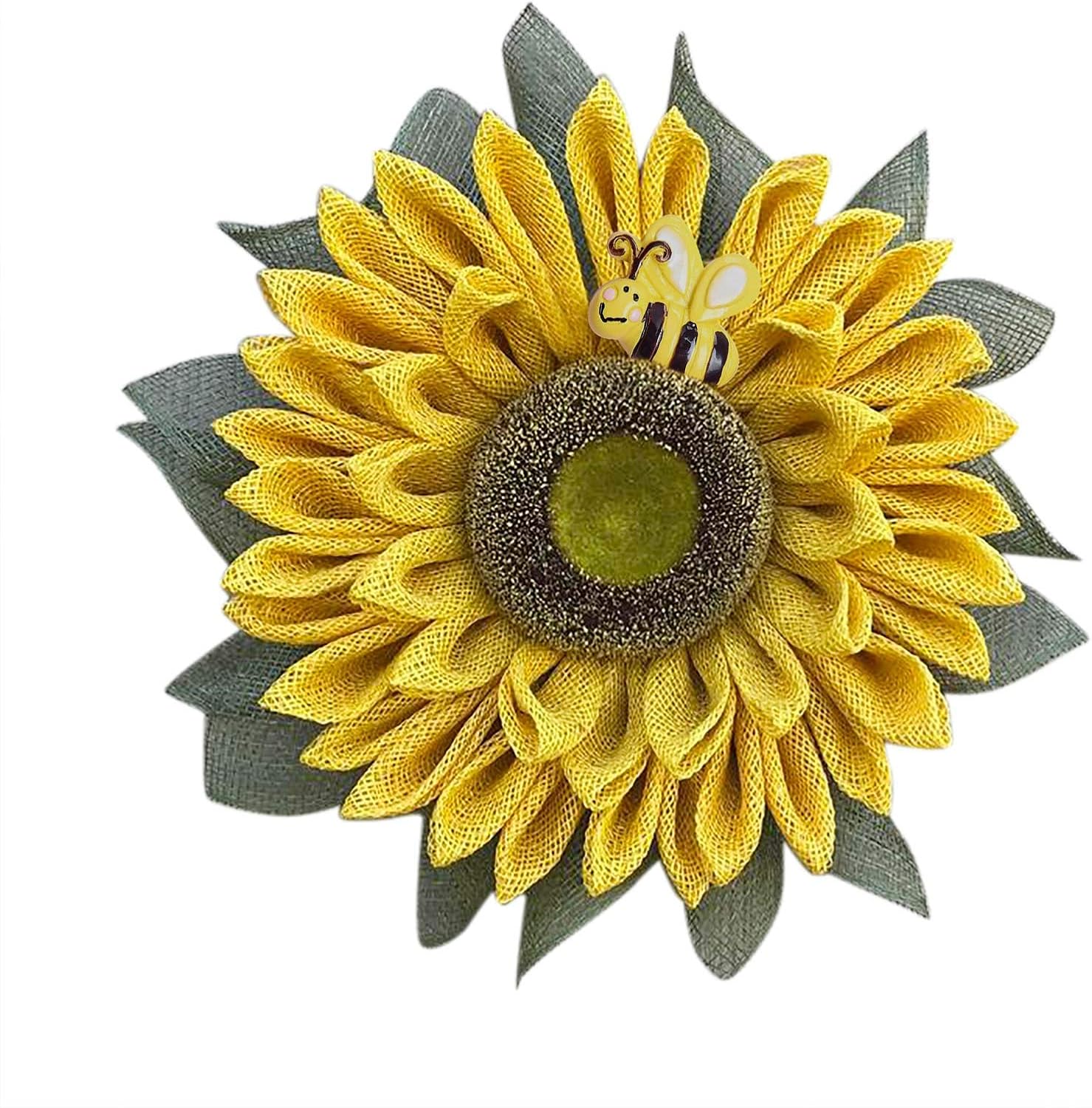 Bescita1 Willkommens Sonnenblumen Kranz Ostern Kranz Girlanden Hängende