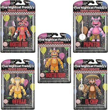 todos los juguetes de five nights at freddy's