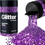 Hemway Purple Glitter Shaker 130g 1/8 Inch Metallic Flake Resin Epoxy