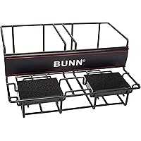 BUNN 2 Lower Universal Airpot Rack, Stainless Steel