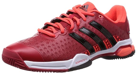 adidas Barricade Team 4, Men's Trainers, Rouge (Power Red/Core Black/Solar Red), 13.5 UK: Amazon 