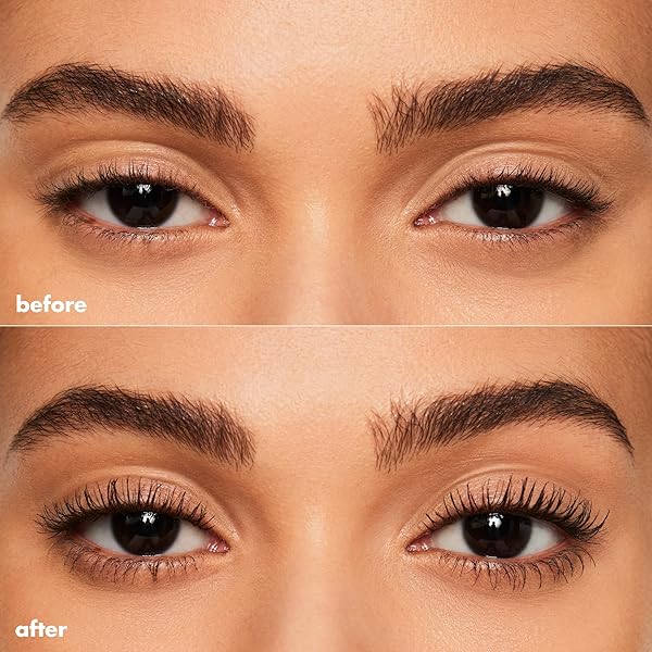 E.L.F. LASH ‘N ROLL MASCARA, CURLING MASCARA FOR VISIBLY LIFTED LASHES, LIFTS & SEPARATES LASHES. LONG-LASTING FORMULA, VEGAN & CRUELTY-FREE, DEEP BROWN