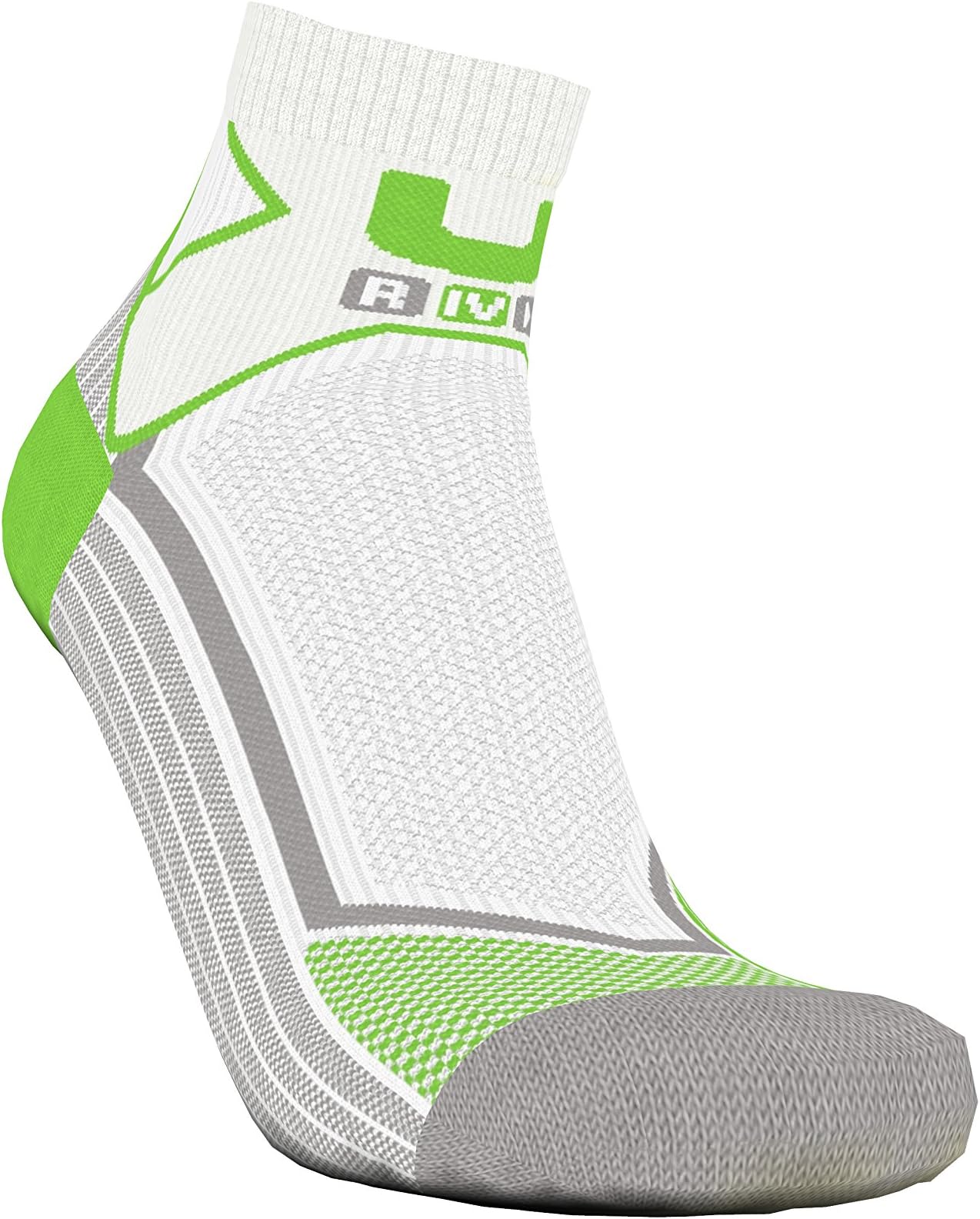 Oxyburn Men's Run Evosmart-hd Half-cut Energizer Socks