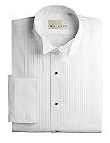 Neil Allyn Men's Tuxedo Shirt Poly/Cotton Wing