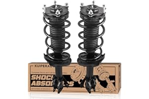 KUIPERAUTO Pair Front Complete Strut Spring Assembly 11605 11606 1333365L 1333365R Compatible for 2007-2014 Honda CR-V CRV 2.4L