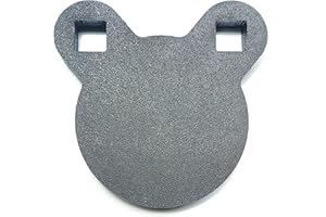 FULLBOW AR500 Steel Targets for Shooting 3/8 Inch, AR500 Silhouette and Steel Target Hangers/Kit, Magnetic Stencils, Sold Separately