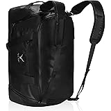 Weekender bag with laptop sleeve