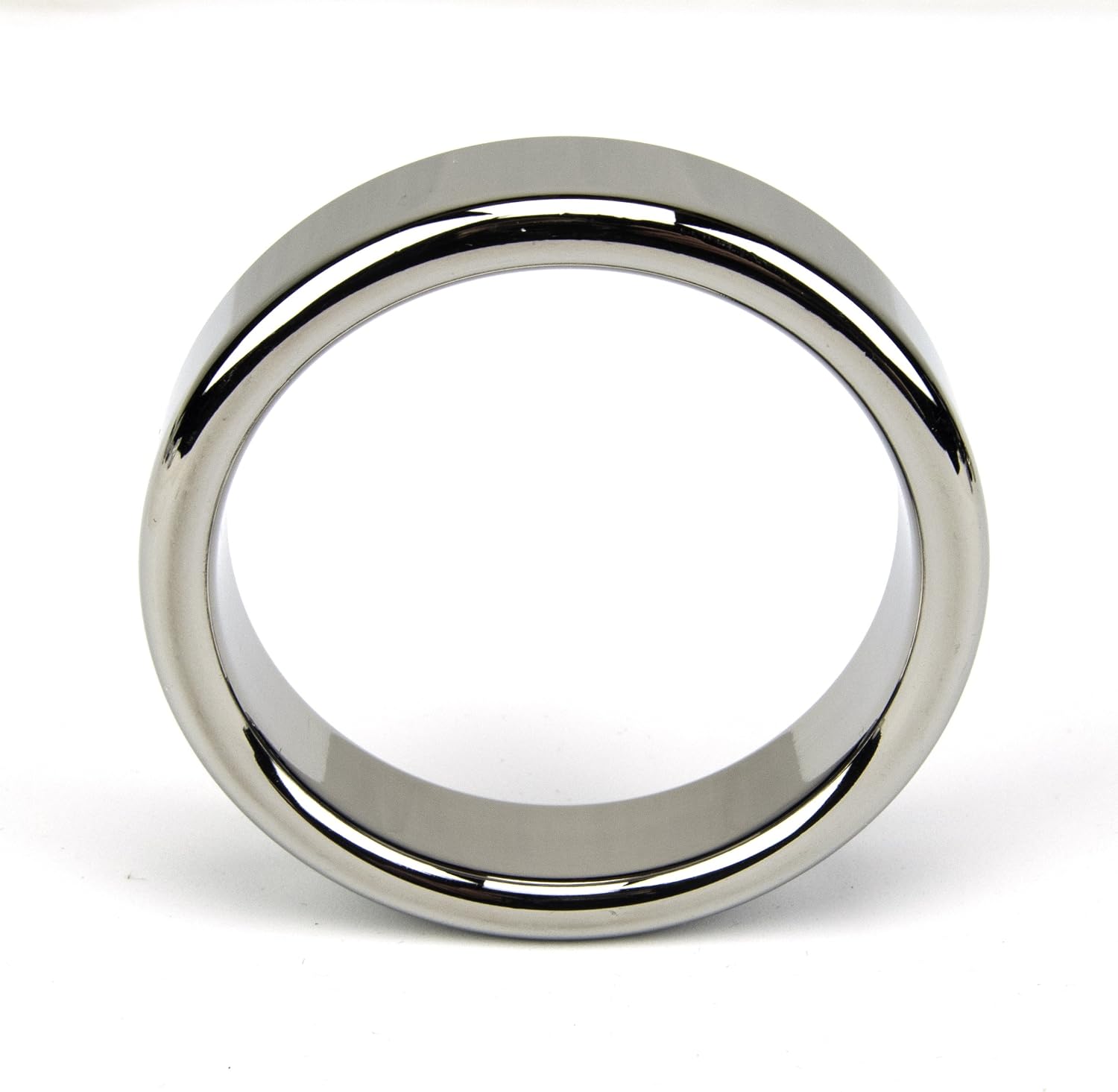 Bound to Please CockRings Metal Cock and Ball Ring, 40 mm, Silver - Image 4