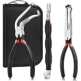 YUWEIC 3PCS Automotive Wire Connector Removal Tool Kit - Electrical Disconnect Pliers Set Locking Tab Disconnect for Car Sens