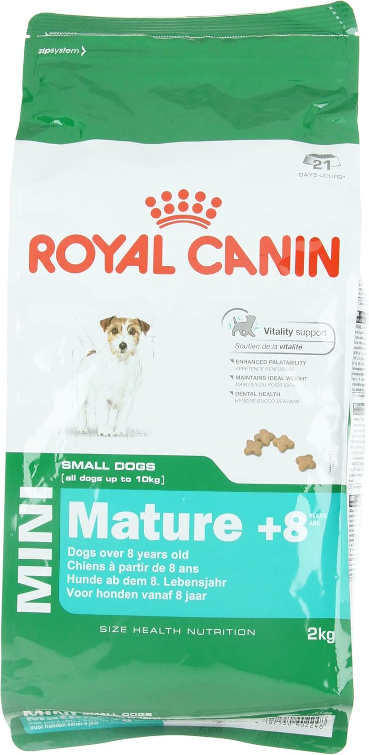 Royal Canin Rc Mini Mature 8 Pollo 2 Kg Amazon It Prodotti Per Animali Domestici