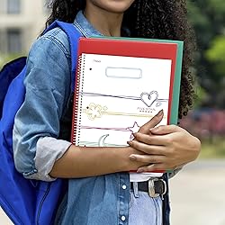 Five Star Spiral Notebook + Study App, 1