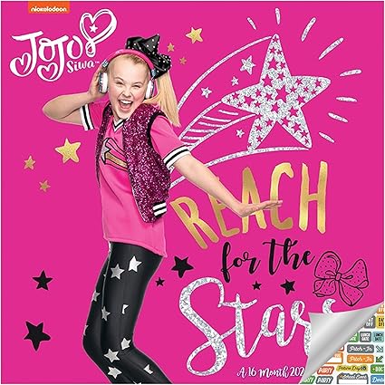Jojo Siwa Calendrier 2020 Deluxe 2020 Mini Calendrier Avec Plus De 100 Autocollants Amazon Fr Fournitures De Bureau
