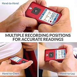 Portable EKG Monitor & Heart Rate Monitor with LCD