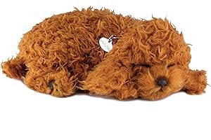 Perfect Petzzz - Original Petzzz Poodle, Realistic Lifelike Stuffed Interactive Pet Toy, Companion Pet Dog with 100% Handcrafted Synthetic Fur