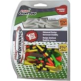 PrideSportsPride Professional Tee System, Pride Performance Plastic Golf Tees Combo Pack