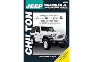 Haynes Jeep Wrangler JL (2018–2023) Chilton Repair Manual: Covers 3.6L ERC & ERG Gas Engines – Maintenance, Repairs, Troubleshooting & Wiring Diagrams