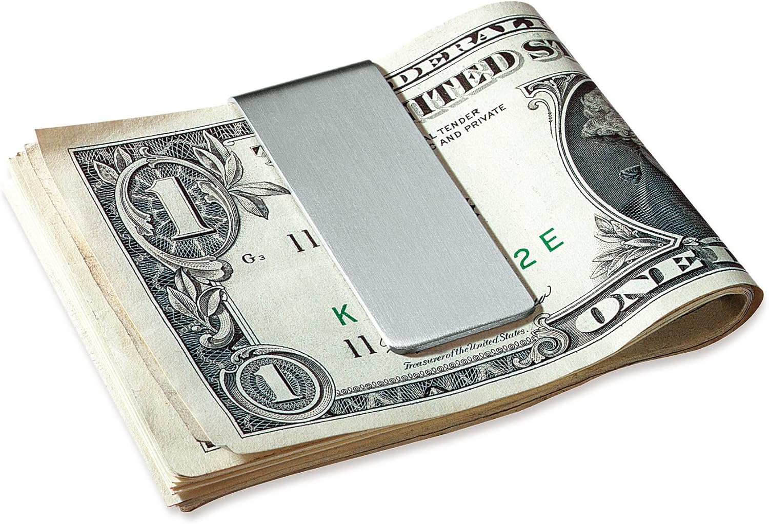 Reflects Money Clip Steel, Silver, 5,7 x 2,0 x 0,9 cm - Image 3
