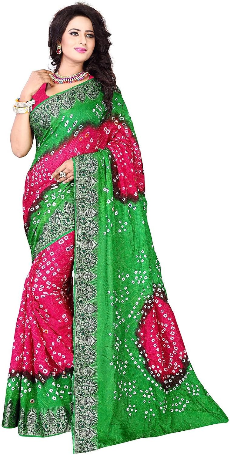 bandhani sarees online amazon