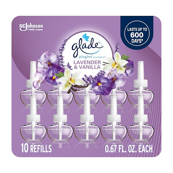 GLADE PLUGINS REFILLS AIR FRESHENER, SCENTED AND ESSENTIAL...