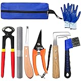 8 inch Farrier Tools Kit (8 Piece) Horse Goat Hoof