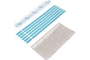StarTech.com Privacy Screen Adhesive Strips and Mounting Tabs, Universal Installation Kit for Laptop/Computer Monitor Anti Gl