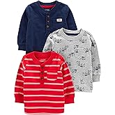 Simple Joys by Carter's Boys 3-Pack Long Sleeve Shirts