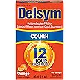 Delsym Adult 12 Hour Cough Relief Medicine, Powerful Cough Relief for 12 Good Hours, Cough Suppressing Liquid, 1 Pharmacist R