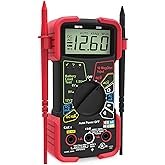 INNOVA 3320 Auto-Ranging Digital Multimeter, Red & Black