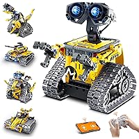 YOIFOY Robot Building Kit with Remote Control STEM Gift for Boys Ages 8–12, Technic Coding Robotic Toy for Kids’ Birthday, Bu