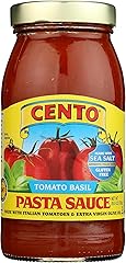 Cento Foods Tomato Basil Pasta Sauce, 25.5 Oz