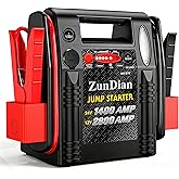 Jump Box - ZunDian 12V/24V Heavy Duty Jump Starter for Trucks RVs | 2800/1400A peak Heavy Duty Jump Box Battery Pack with USB