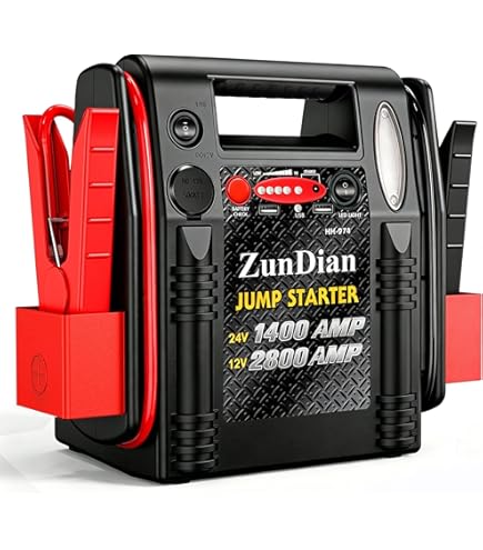 Amazon.com: Clore Automotive Truck PAC ES6000 3000 Peak Amp 12V Jump Starter  : Automotive