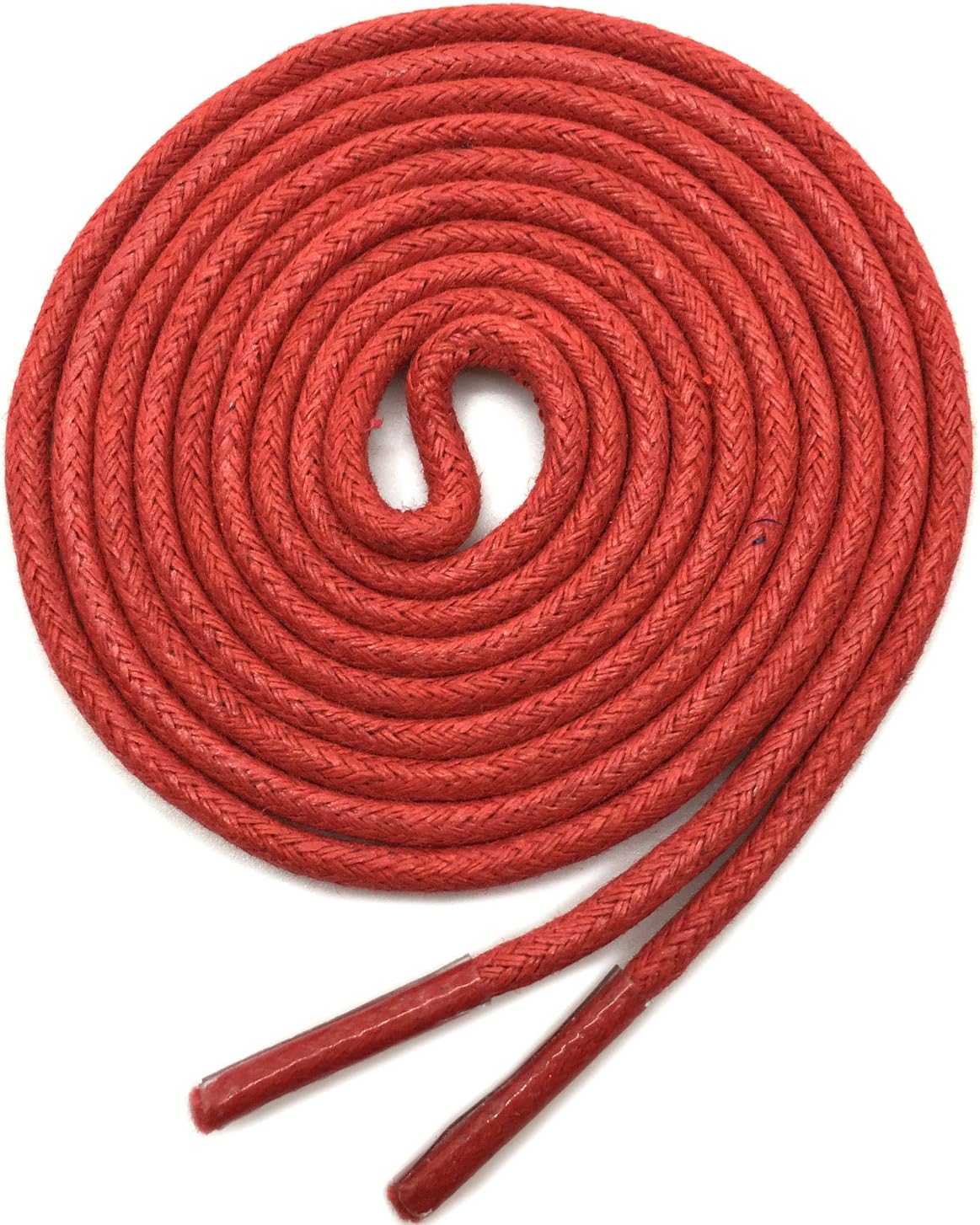 YJRVFINE Round Waxed Shoelaces Dress Boots Shoes Laces 2 Pair