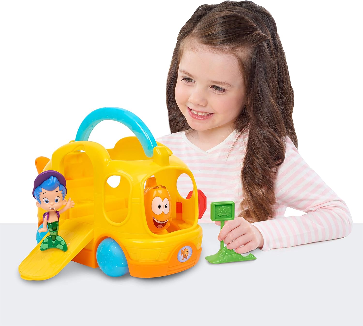 bubble guppies swimsational school bus