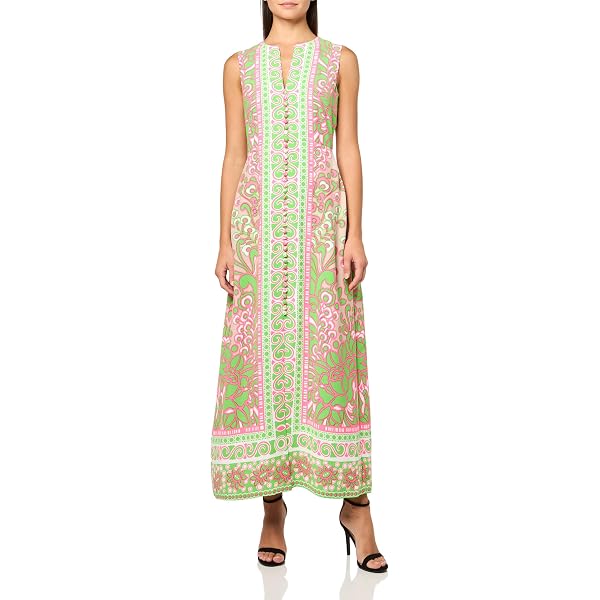 Trina Turk Women's Floral Maxi Dress, Multi at Amazon Women's Clothing store