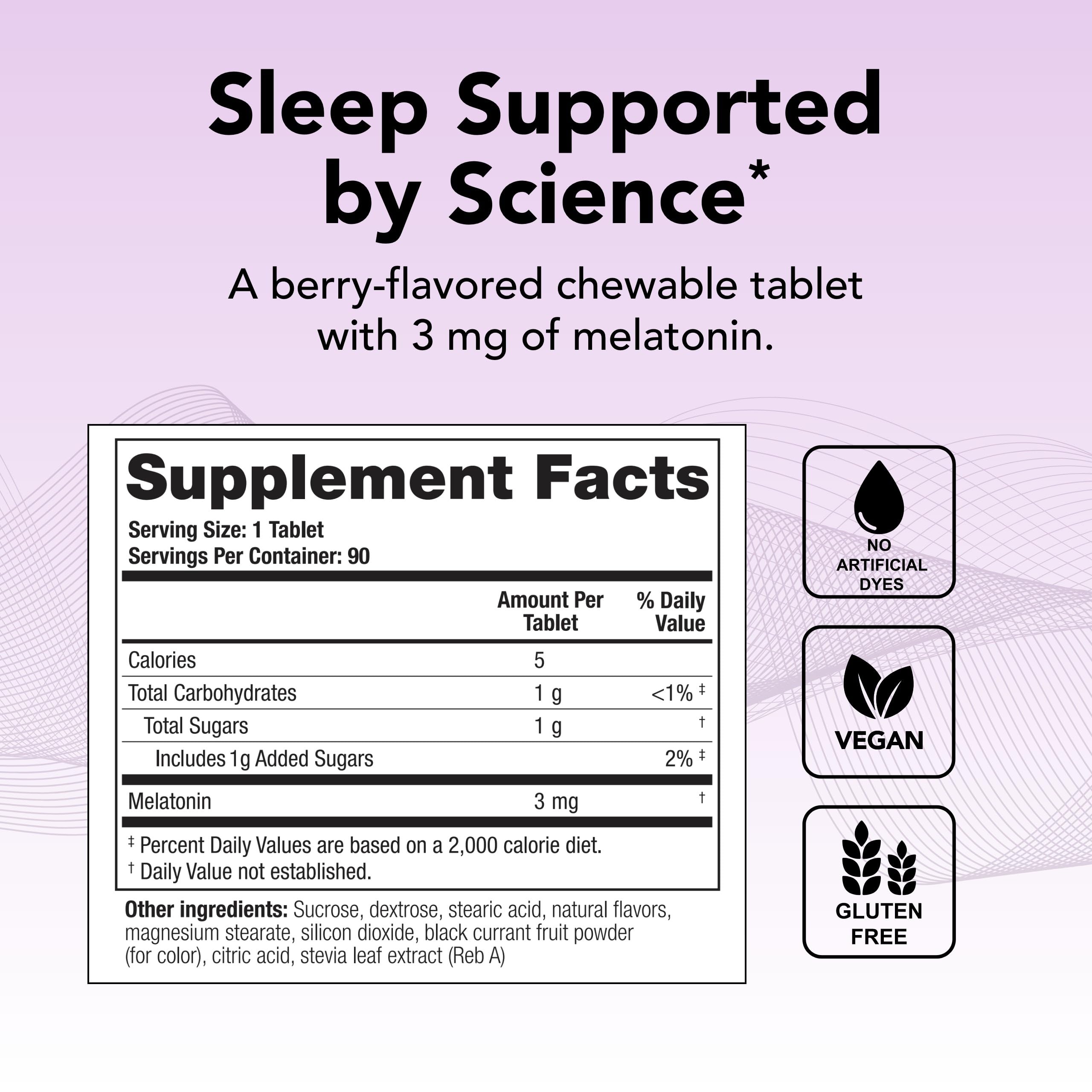 Theralogix Theratonin Melatonin Supplement - 90-Day Supply - Sleep Support Supplement - Melatonin to Aid a Good Night's Sleep - Supplement for Women to Support Fertility - NSF Certified - 90 Tablets