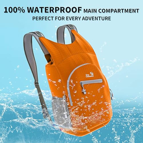 Outlander 100% Waterproof Hiking Backpack Lightweight Packable Travel Daypack(Orange) in Saudi Arabia | Whizz Hiking Daypacks Outlander 100% Waterproof Hiking Backpack Lightweight Packable Travel Daypack(Orange) in Saudi Arabia | Whizz Hiking Daypacks