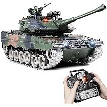 Supdex RC Tank, 1:18 Alloy Metal German Tiger I Remote Control